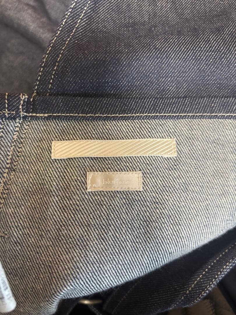 blurhms U.S COTTON デニム　オーバーオール　ブラームス