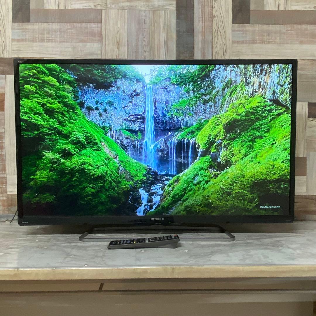 全国送料込❣️日立43V型地デジBSCS内蔵液晶テレビ1TB HDD録画機能内蔵