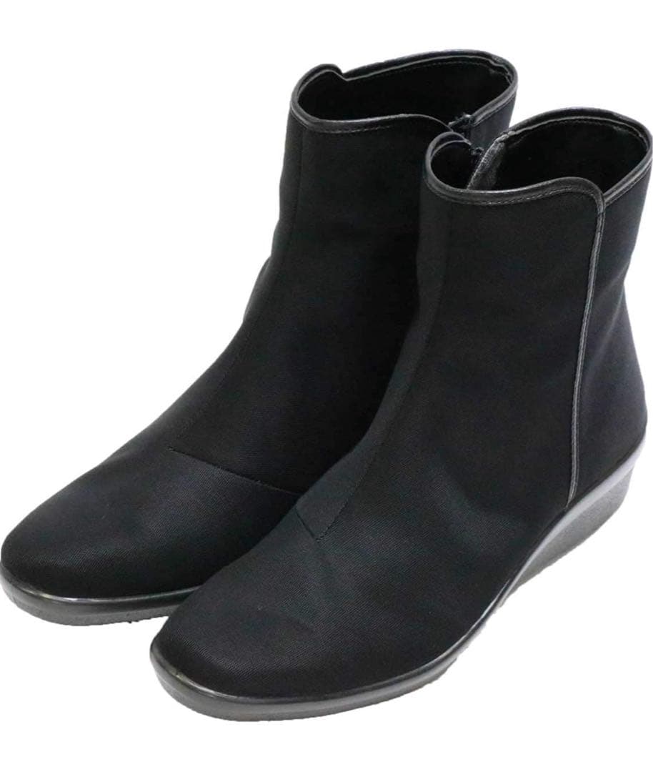 新品 トップドライ レインシューズ 防水 ゴアテックス レインブーツ 24 黒