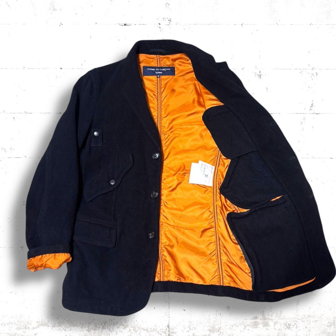 archive コムデギャルソンオム　ウール　ジャケット　ミリタリー　M