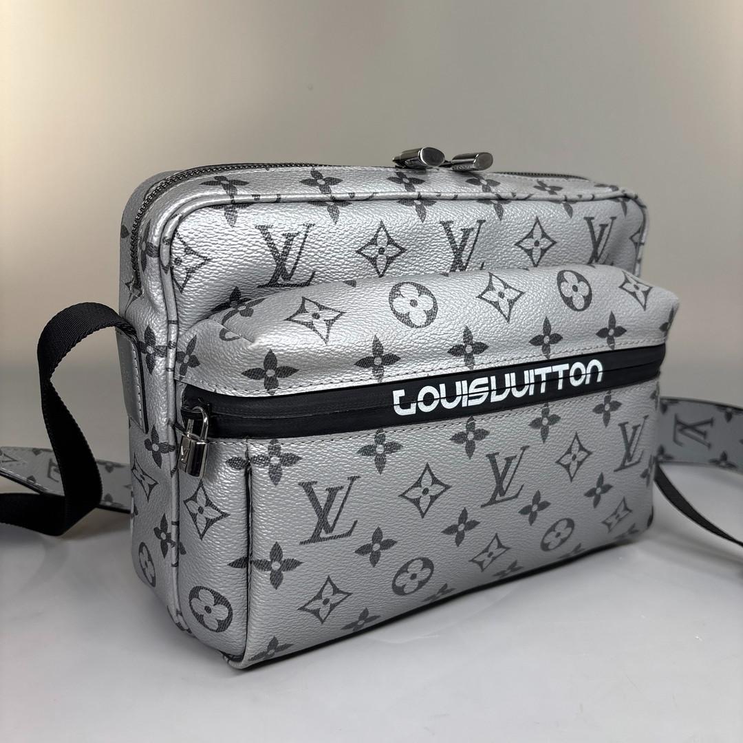 未使用/IC ルイヴィトン メッセンジャーPM シルバー ブラック モノグラム