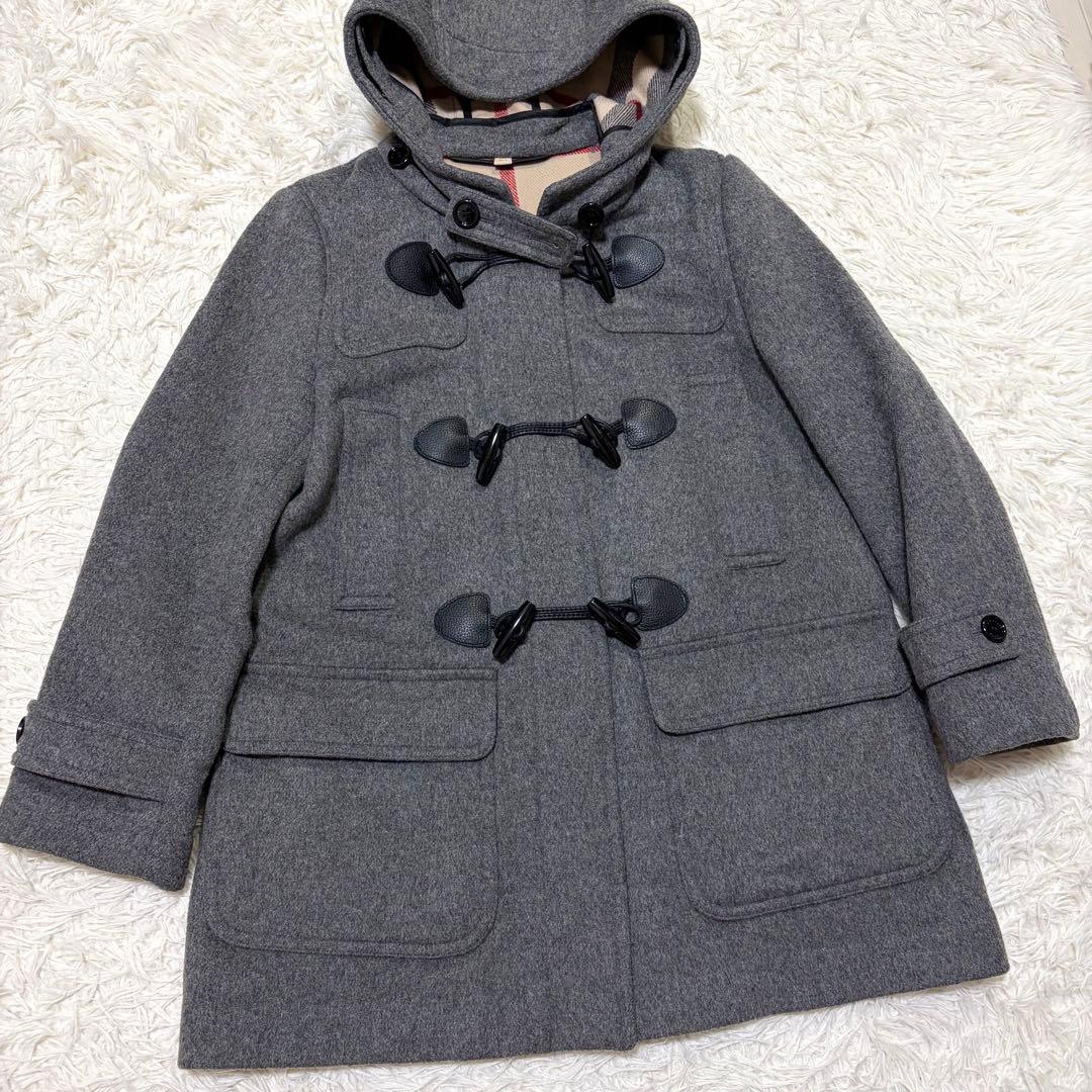 BURBERRY BRIT バーバリーブリット　ダッフルコートグレー　Ｍ