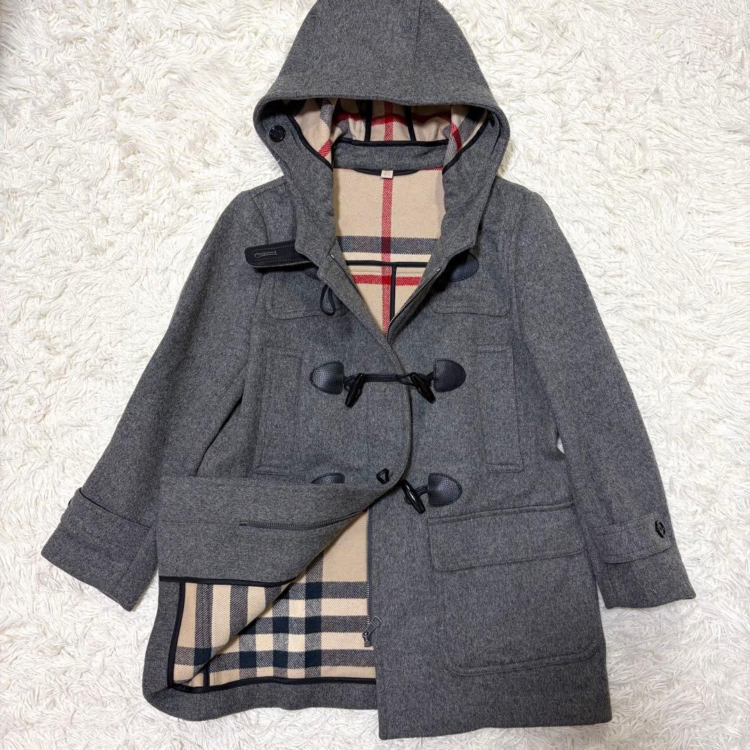 BURBERRY BRIT バーバリーブリット　ダッフルコートグレー　Ｍ