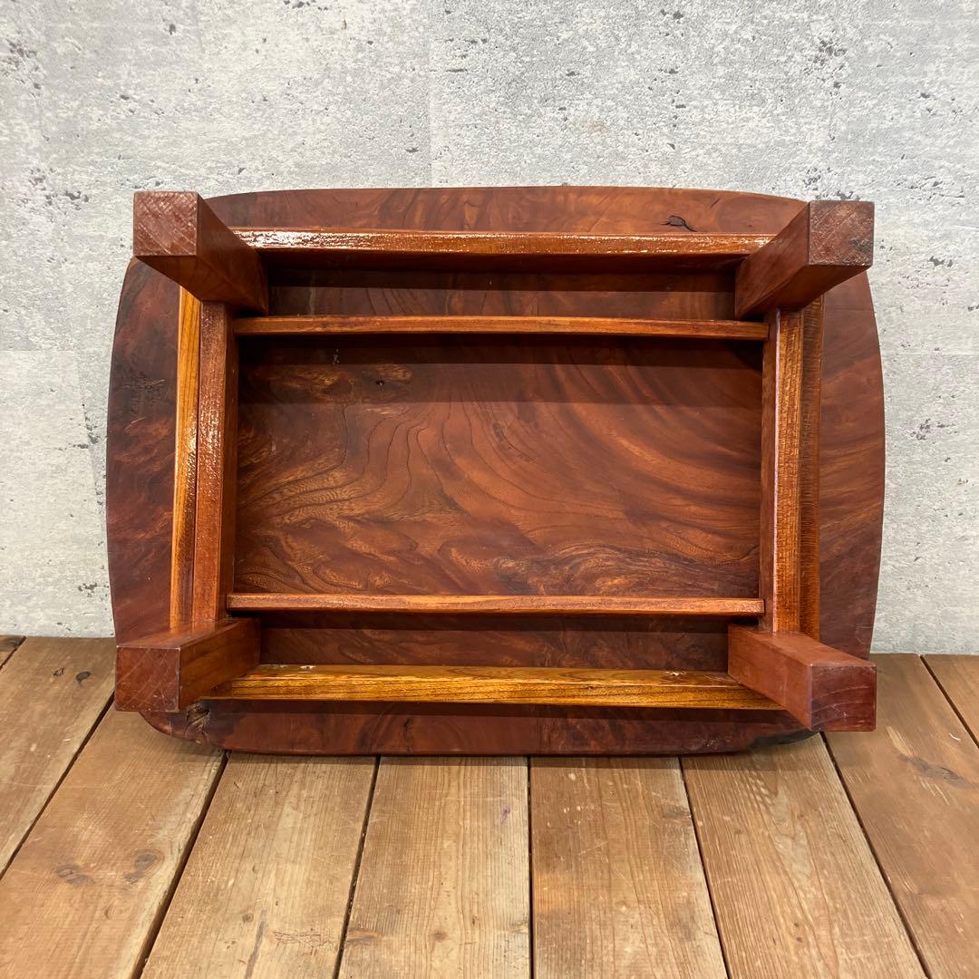 昭和レトロ 木製 一枚板 折りたたみ式 座卓 ちゃぶ台 ミニテーブル ミニ台