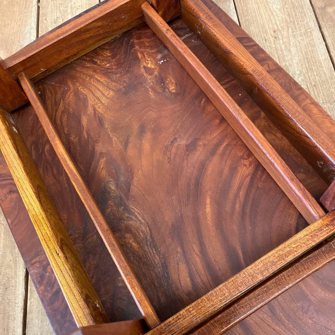 昭和レトロ 木製 一枚板 折りたたみ式 座卓 ちゃぶ台 ミニテーブル ミニ台