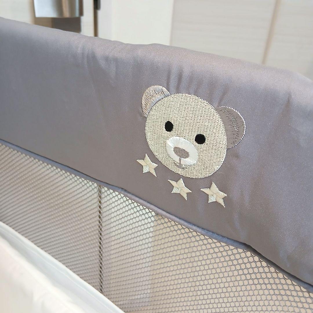 [美品]Aprica ココネルエアーAB グレーベアー　2135700