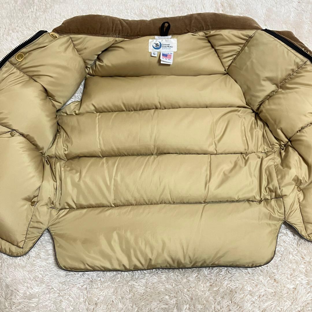 未使用✨USA製✨クレセントダウンワークス✨WAREHOUSE✨ダウンベスト✨S