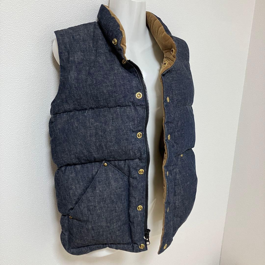 未使用✨USA製✨クレセントダウンワークス✨WAREHOUSE✨ダウンベスト✨S