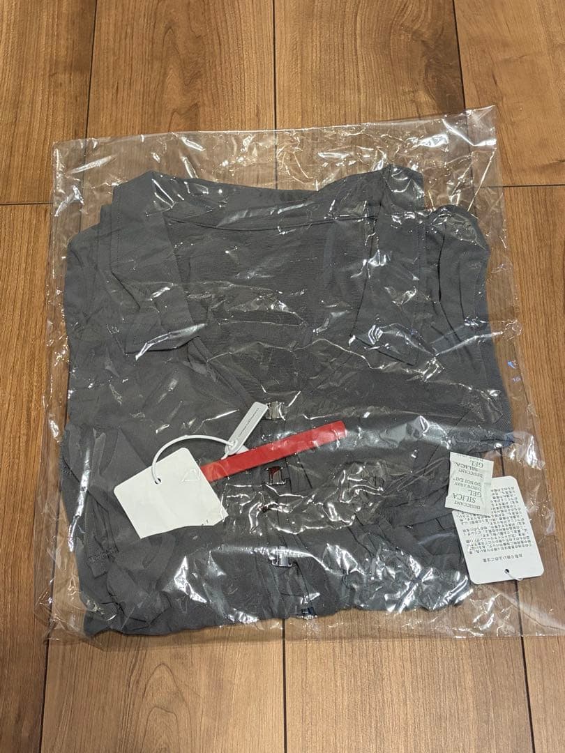 THEREDTHREAD レッドスレッド sheer hook tops グレー