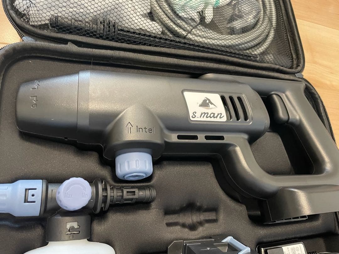 スマートモンスター コードレス 高圧洗浄機 充電式 洗車 ベランダ掃除