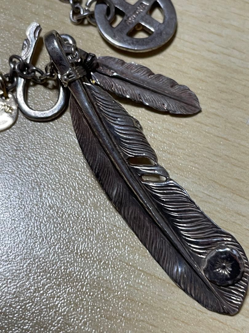 アリゾナフリーダム カスタムフェザーネックレス　k18 925 ARIZONA