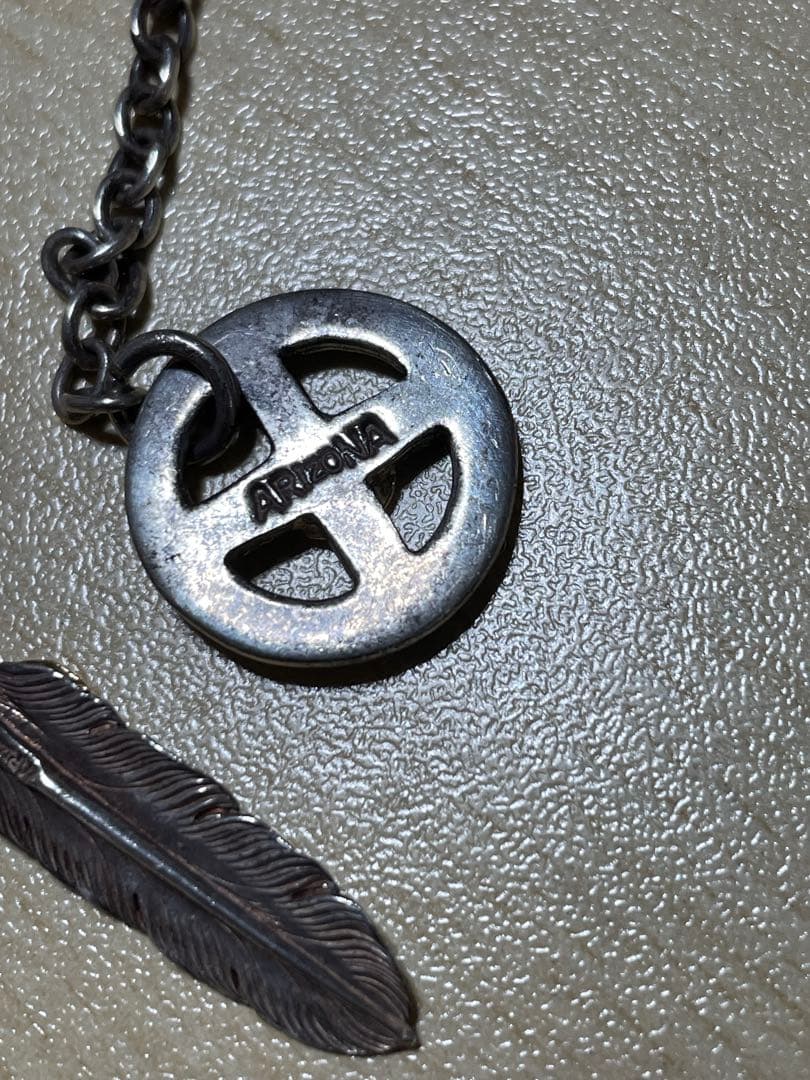 アリゾナフリーダム カスタムフェザーネックレス　k18 925 ARIZONA