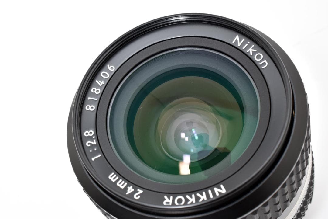 超美品 NIKON AI-S NIKKOR 24mm F2.8 MF H144