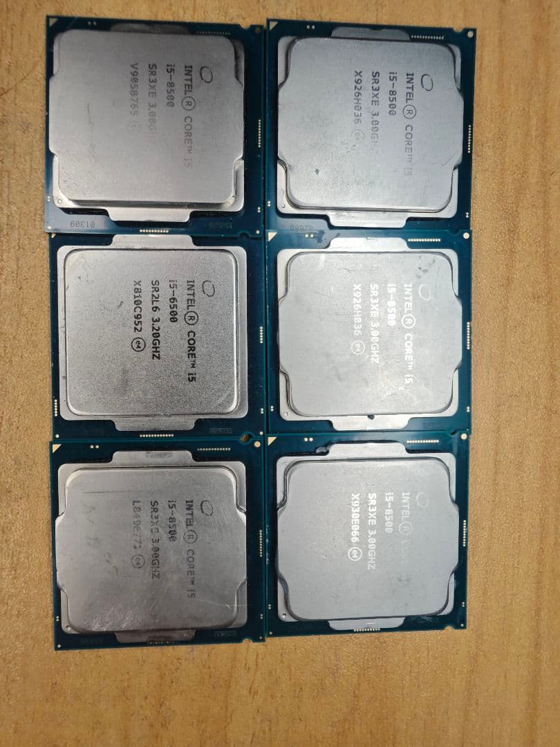 Intel Core i5 CPU 6個セット