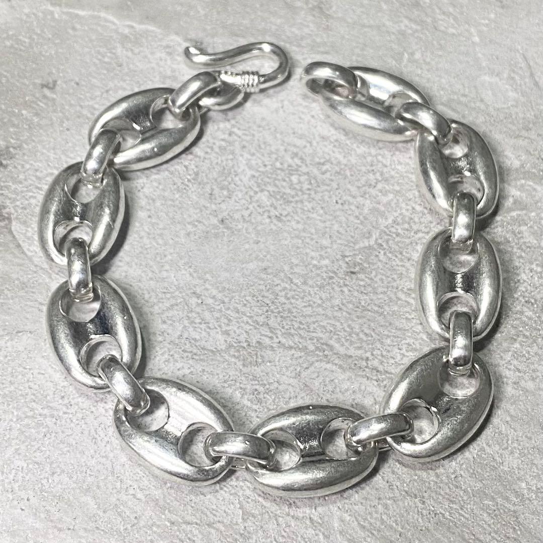 シェーヌ アンカー シルバー925 ブレスレット チェーン ヴィンテージ