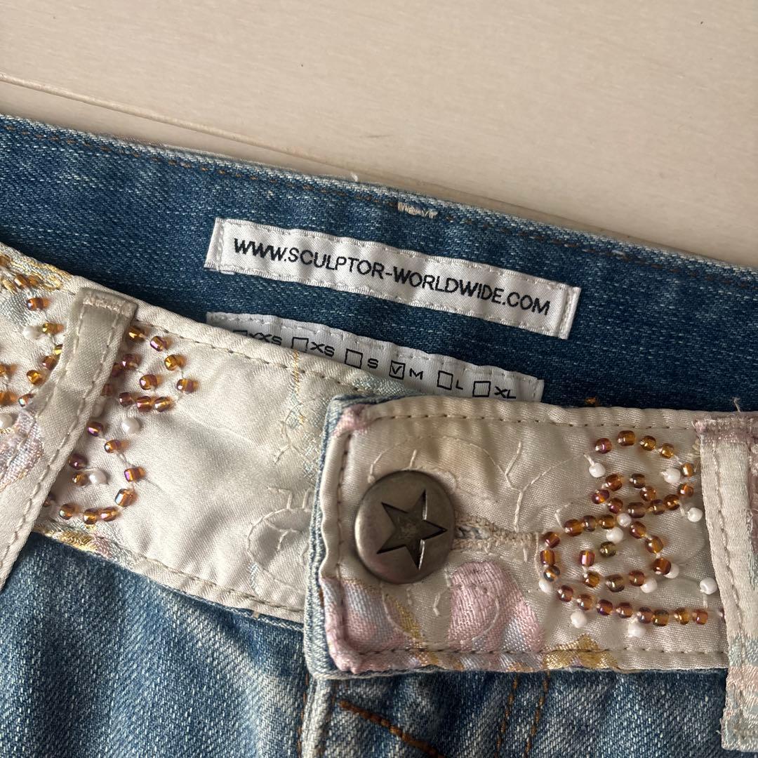 SCULPTOR スカルプター ビーズ デニム