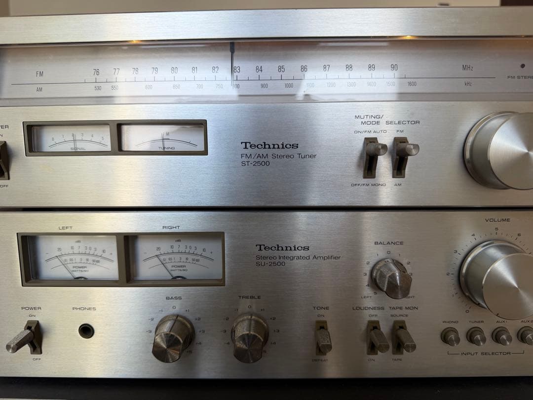 Technicsオーディオ セットST-2500 / SU-2500 / M46
