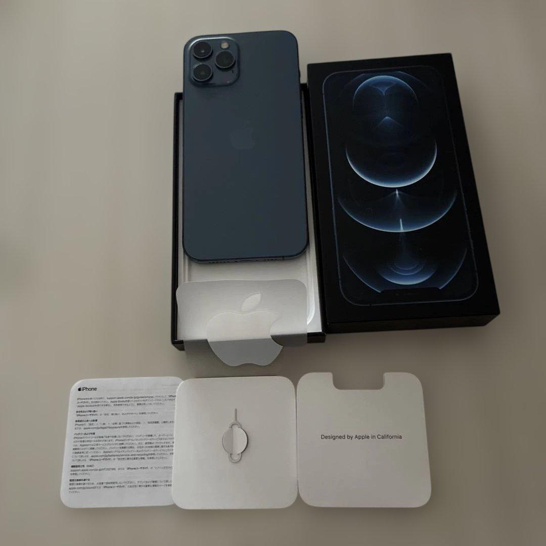 iPhone12 Pro Max 128GB パシフィックブルーSIMフリー