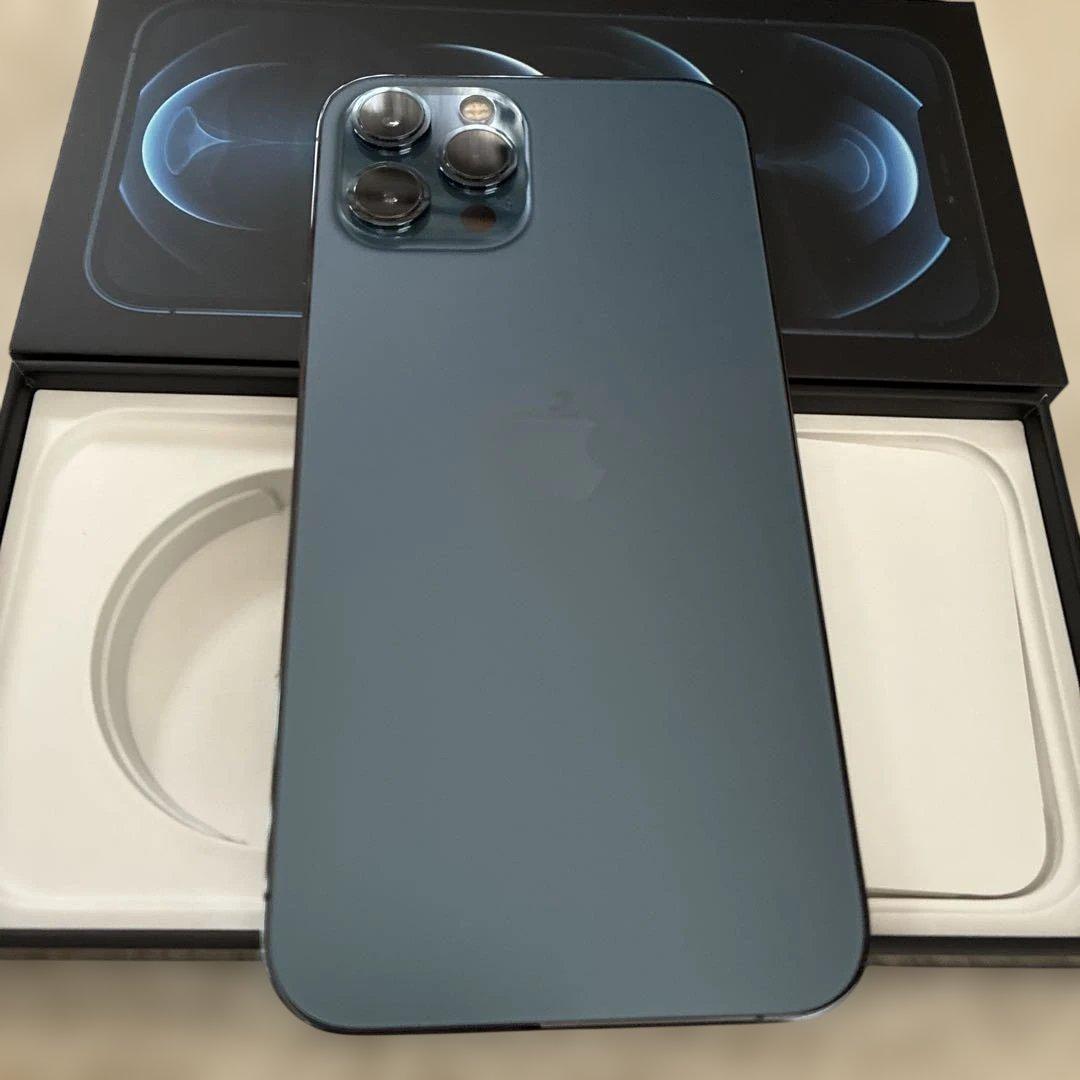 iPhone12 Pro Max 128GB パシフィックブルーSIMフリー