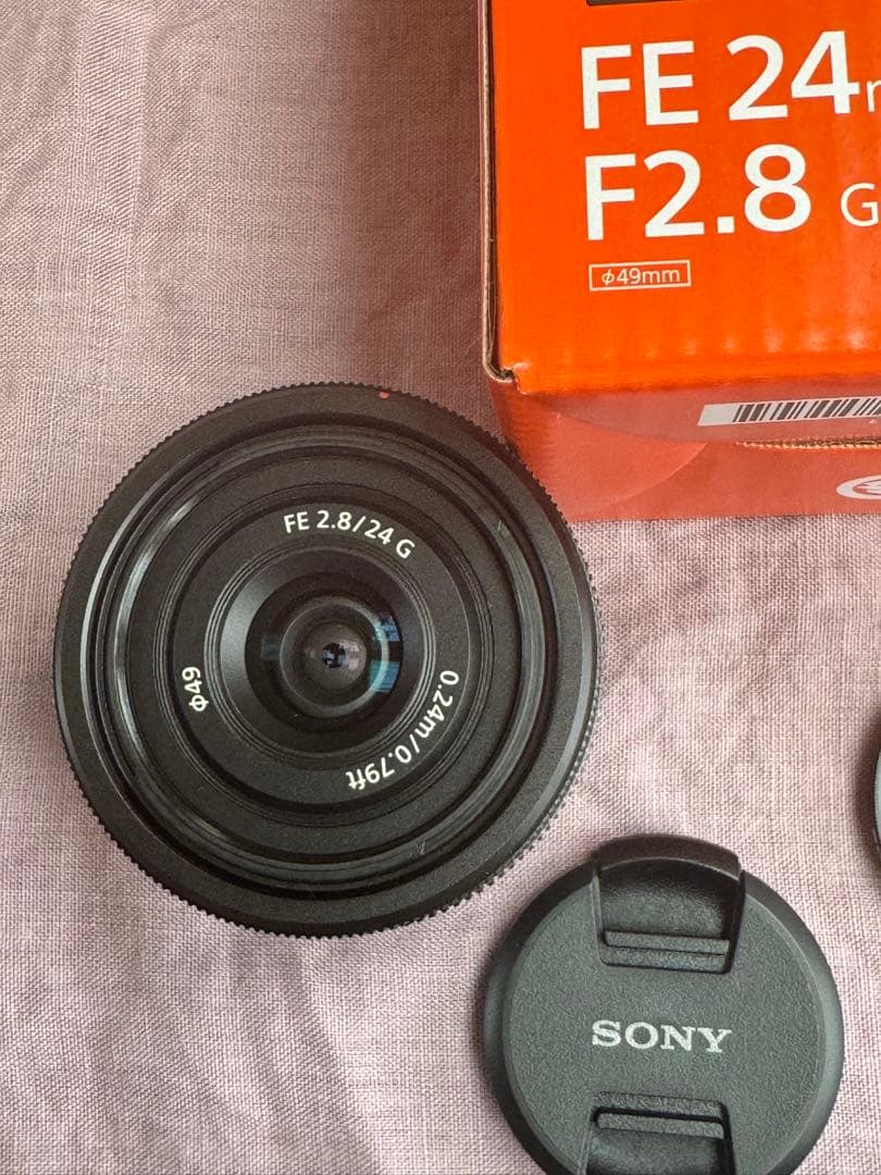 SONY ２４ミリレンズ