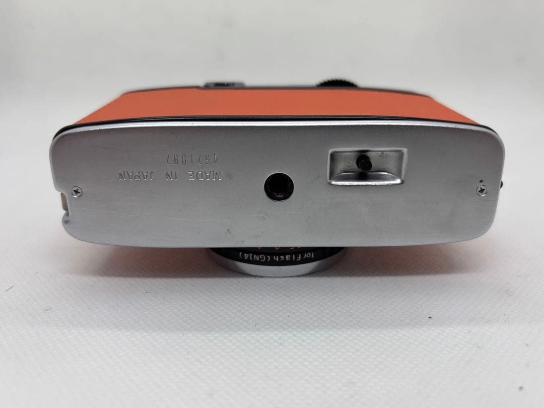 【極上級】OLYMPUS PEN EE-3 ハーフカメラ 人気のオレンジ