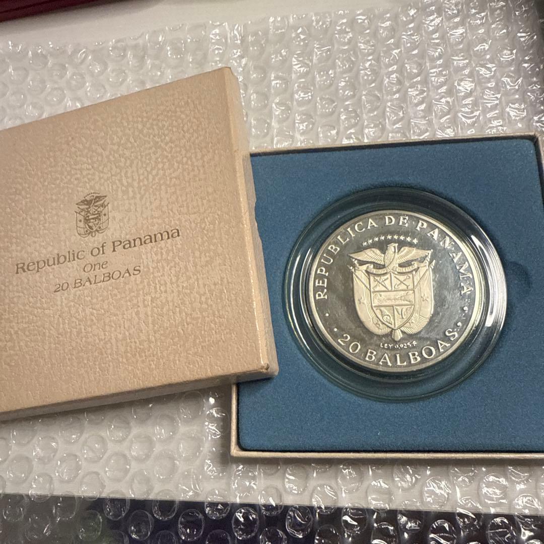 コレクション S.BOLIVAR Republic of Panama 20 BALBOAS