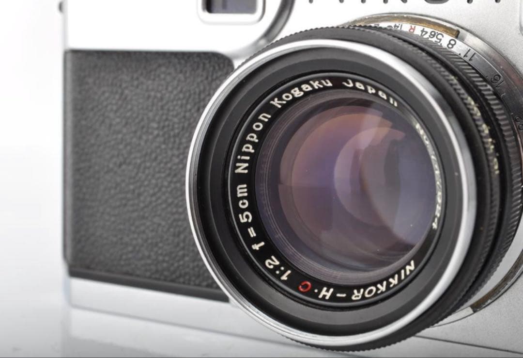 専用Nikon S2後期+Nikkor H.C 50mm F2完動品☆美品