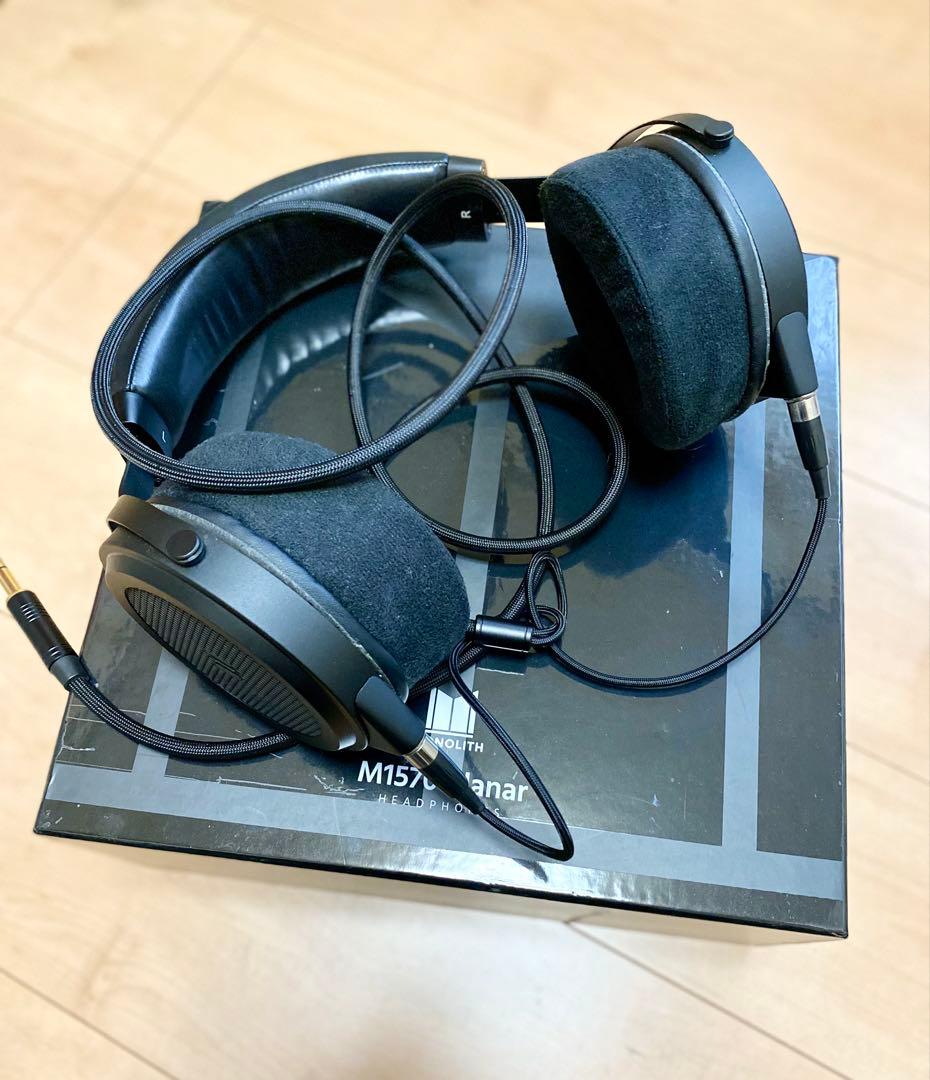 Monolith M1570 平面駆動ヘッドフォン バランスケーブル2種付き