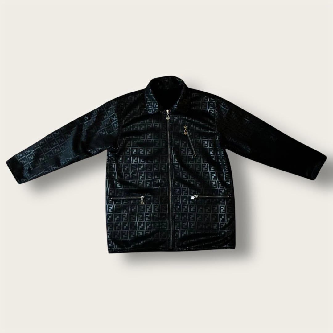 【希少】90s vintage FENDI ズッカ柄　リバーシブル　フェンディ