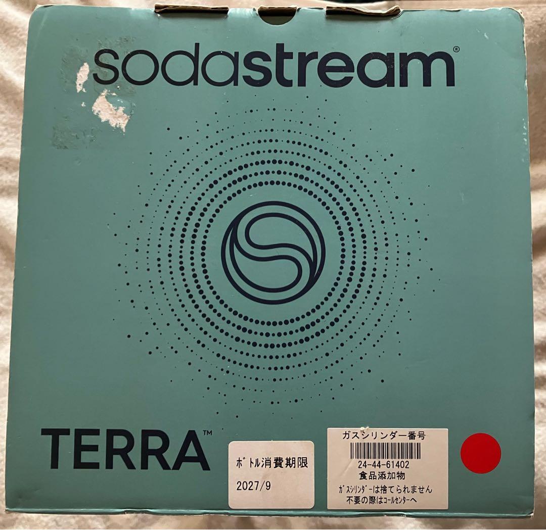 SodaStream TERRA 炭酸水メーカー 赤