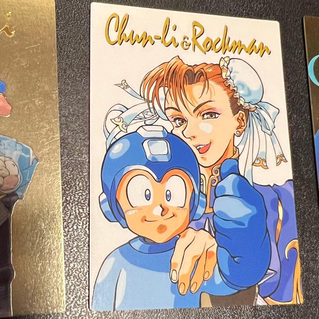 CAPCOM カプコン　カードダス マスターズ　ロックマン　春麗