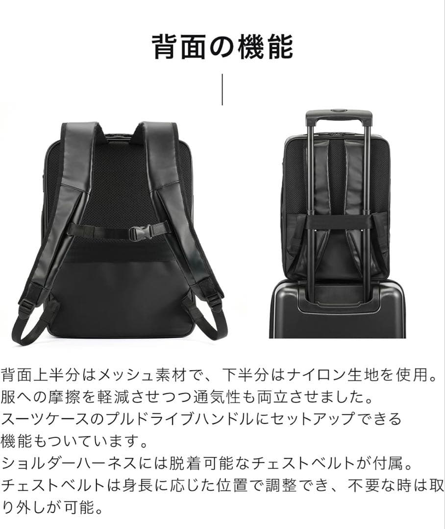 エースジーン ビジネスリュック ガジェタブルWR2 14L ace.GENE