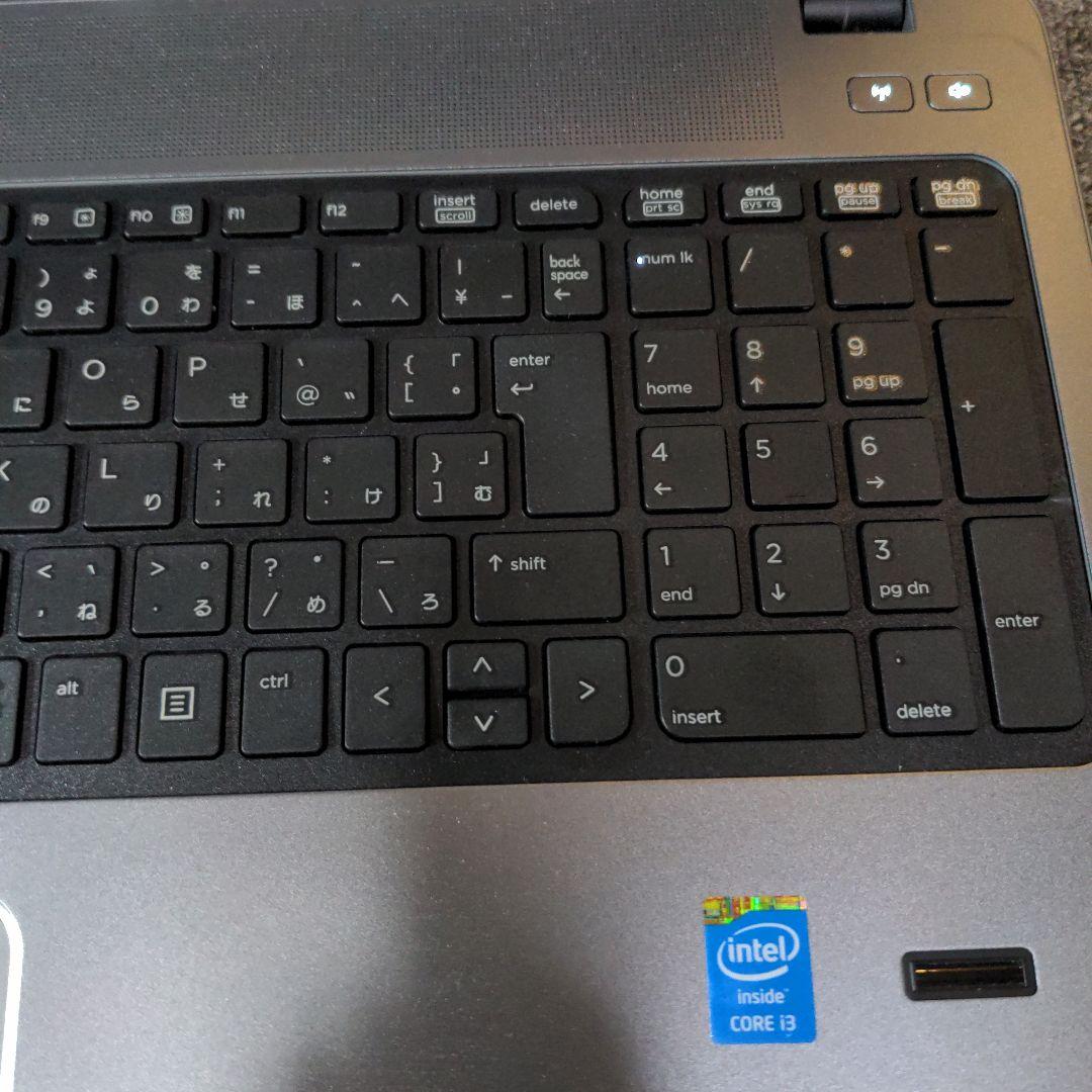 Windowsノート本体 HP Probook 450 G1 i3 8GB 15.6 SSD