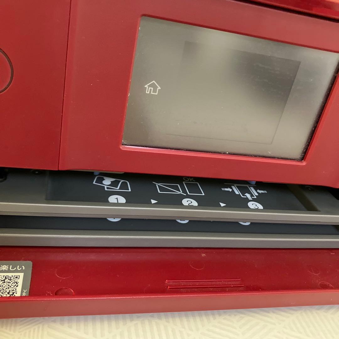 EPSON EP-879AR インクジェットプリンター 赤 ジャンク