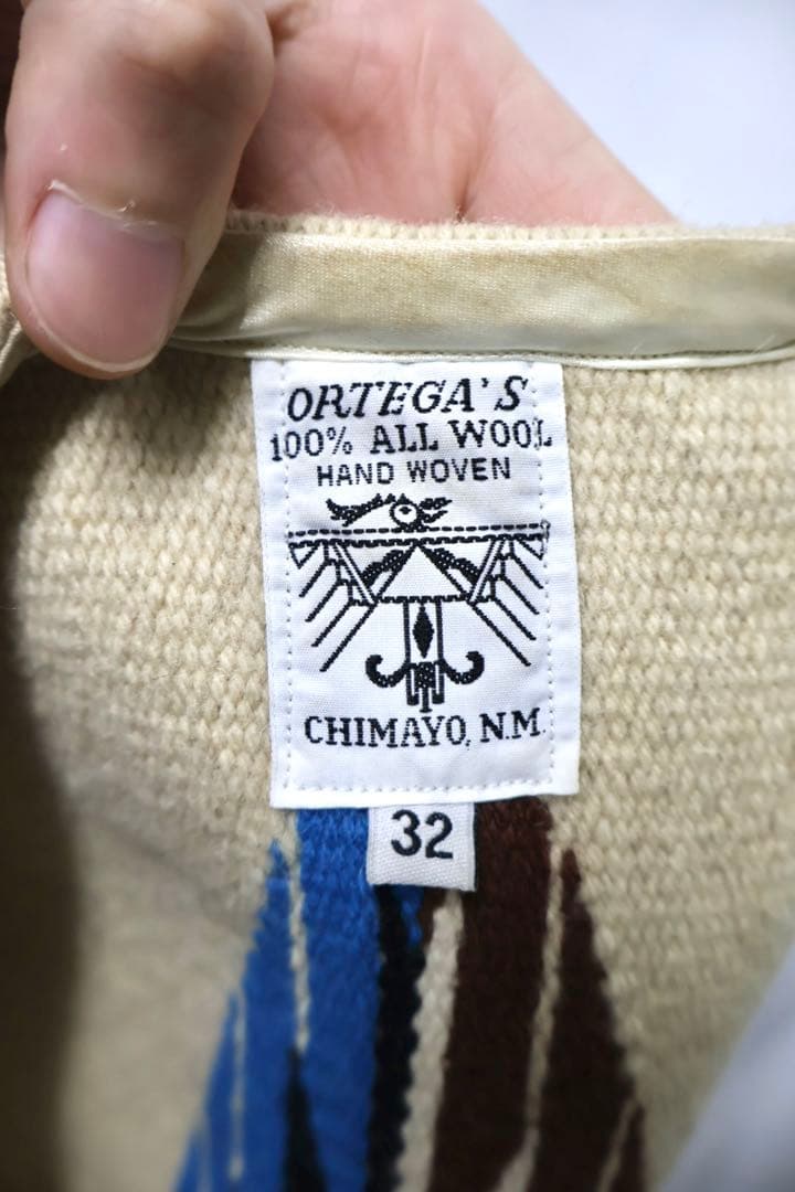 “ORTEGA’S” Chimayo vest