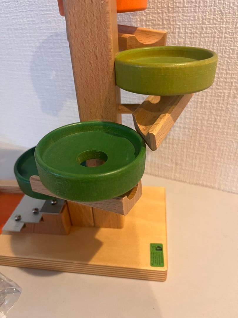 BECK ベック社　トレイクーゲルタワー・レインボー　木製　ビー玉