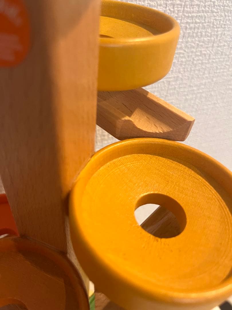 BECK ベック社　トレイクーゲルタワー・レインボー　木製　ビー玉