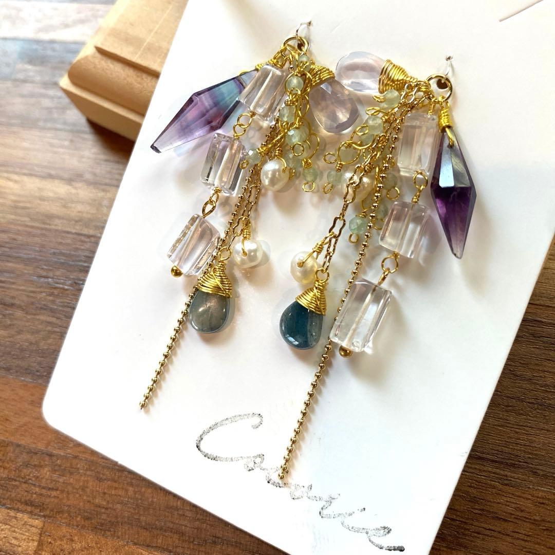 れい様　天然石チャーム