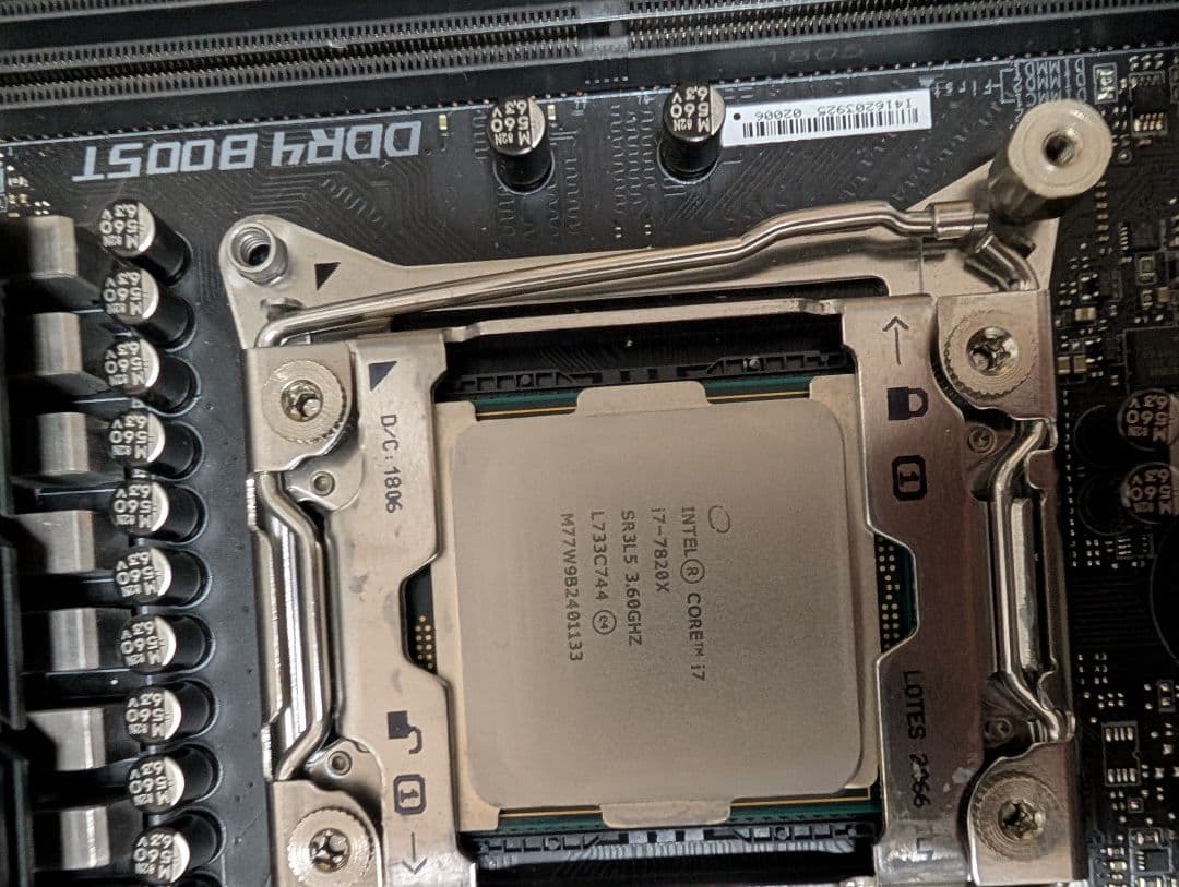 CPU i7 7820x x299 s01