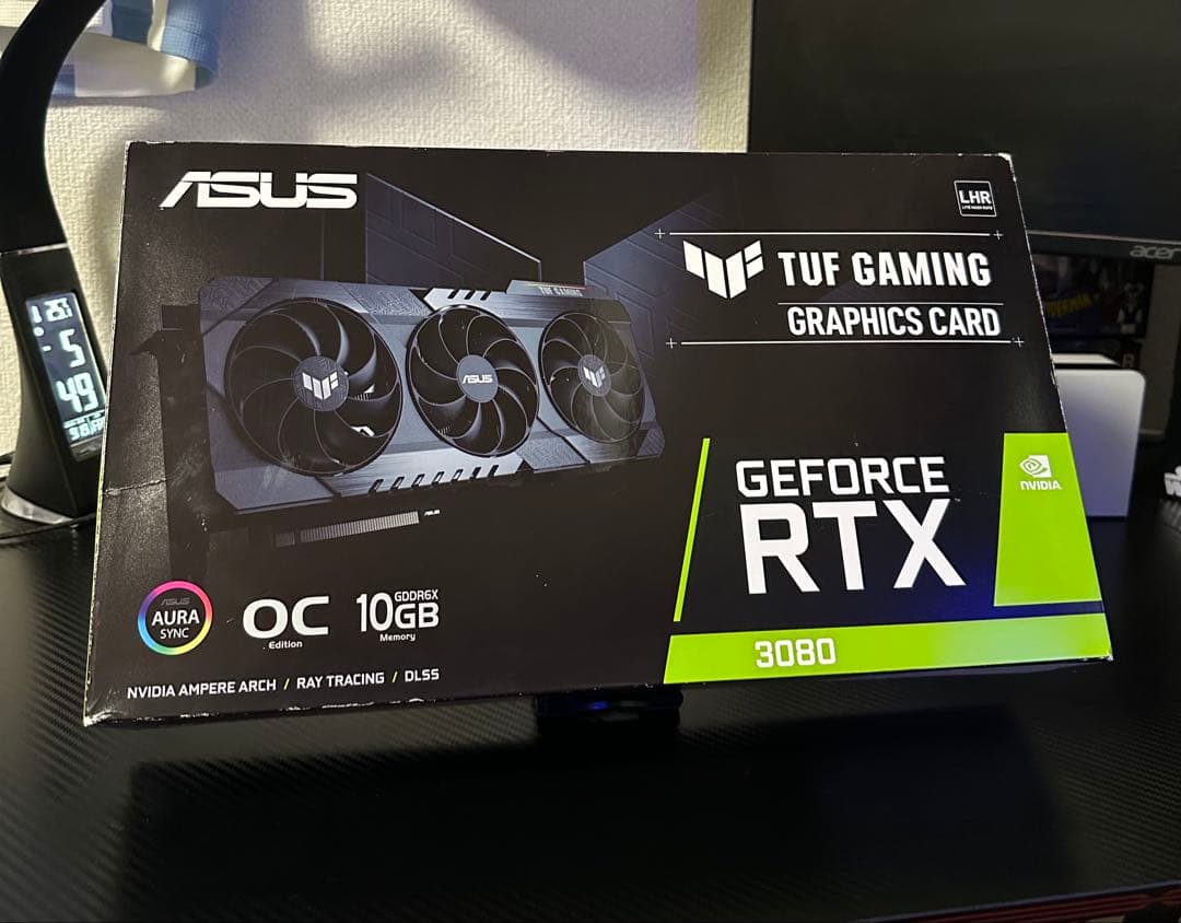 グラフィックボード・グラボ・ビデオカード ASUS TUF GAMING RTX 3080 10GB oc LHR