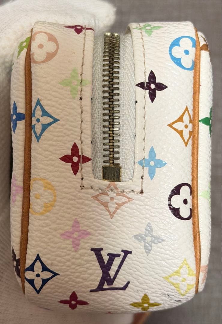 【希少品】ルイヴィトン ポーチ トゥルース ワピティ モノグラムマルチカラー