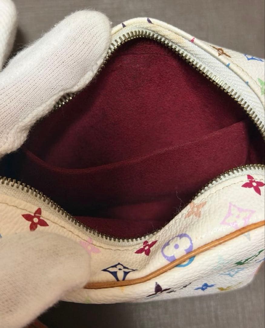 【希少品】ルイヴィトン ポーチ トゥルース ワピティ モノグラムマルチカラー