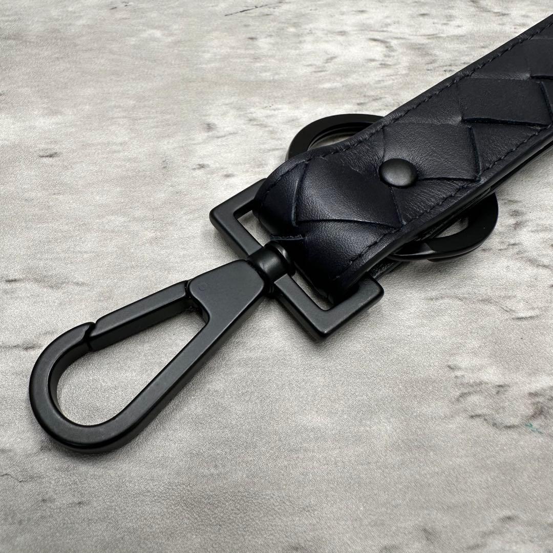 未使用級/RFID搭載✨ ボッテガヴェネタ マキシイントレチャート キーリング