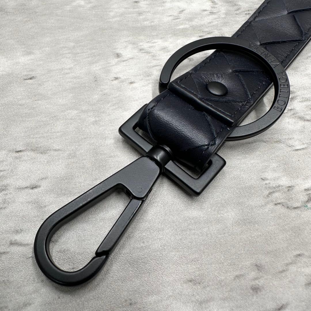 未使用級/RFID搭載✨ ボッテガヴェネタ マキシイントレチャート キーリング