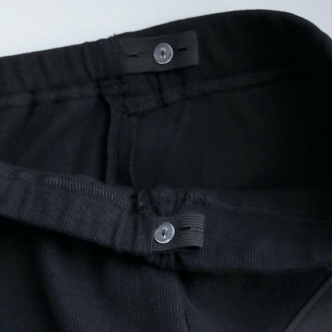 【Reha.】Tuck Wide Pants/36/black