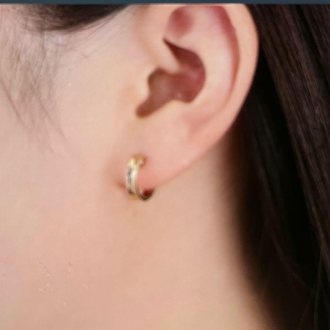 K10 YG ピアス　新品未使用