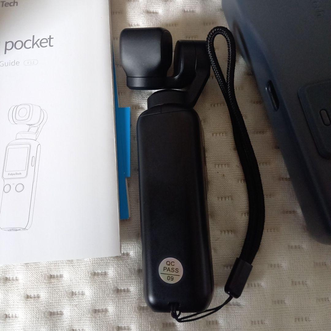 Feiyu Pocket 6軸ジンバル付 超小型 4kカメラ　ポーチおまけ付き