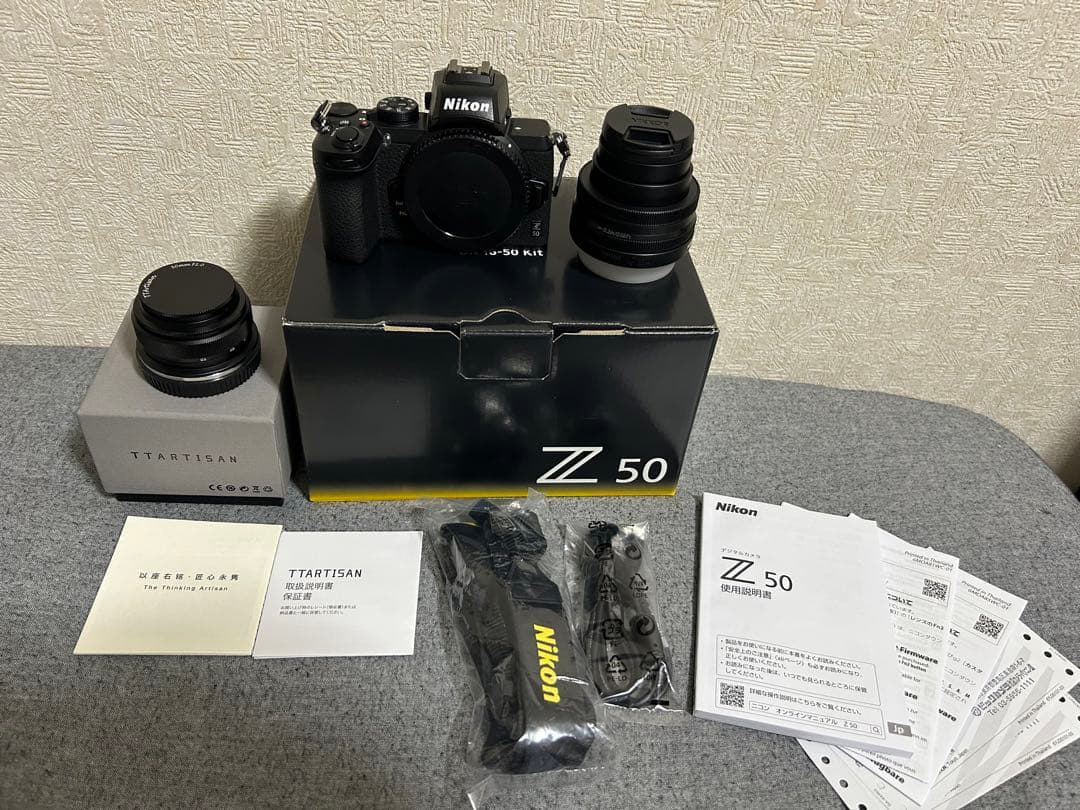 美品　Nikon Z50レンズキット+TTartisan 50mm f2 セット