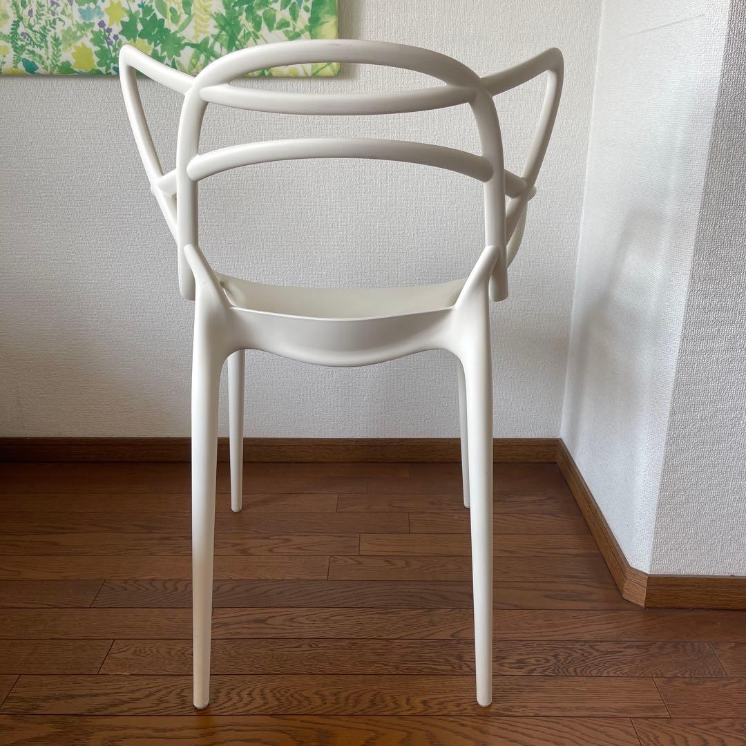 お値下げ！正規品　カルテル　マスターズチェア　ホワイト