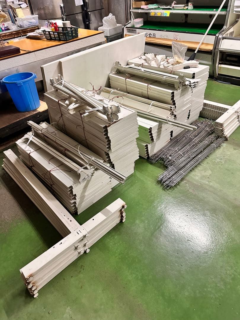 業務用⭐︎陳列棚⭐︎2列分⭐︎引き取りのみ